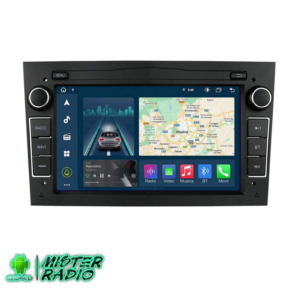 Opel Astra, Antara, Vectra, Vivaro, Corsa, Zafira Ecrã de 7” 