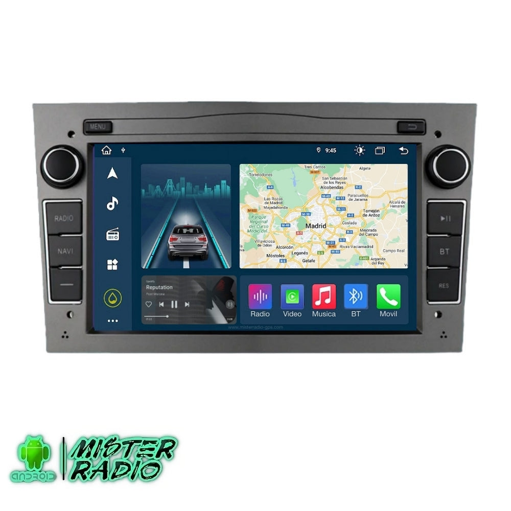 Opel Astra, Antara, Vectra, Vivaro, Corsa, Zafira Ecrã de 7” 