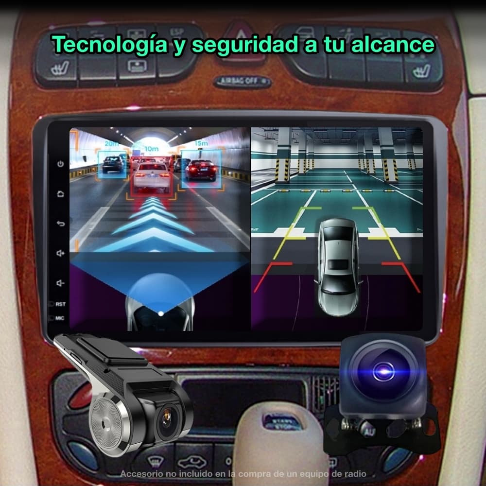 Mercedes Benz Classe A, E, C, G, Vito, Viano, Vaneo 8 polegadas 