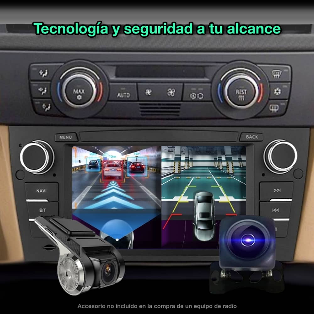 BMW Série 1, 2004-2011 Tela de 7" 