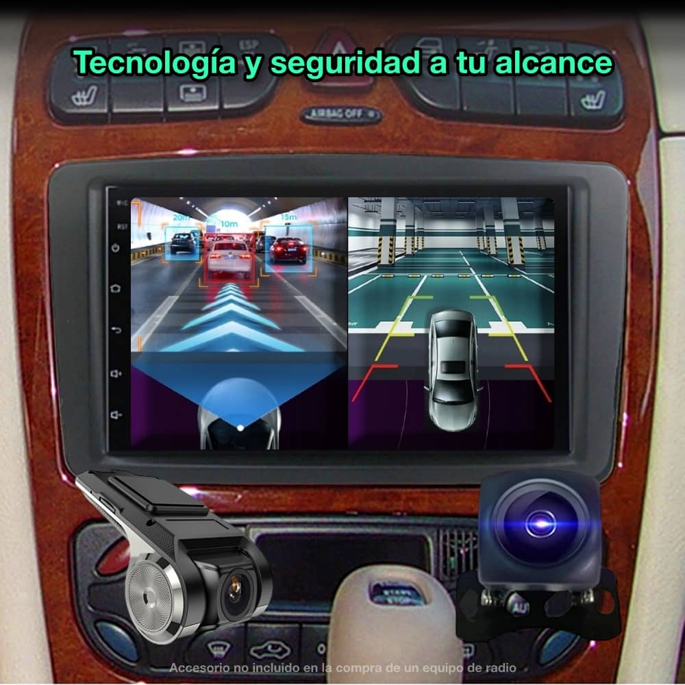 Mercedes Benz Classe A, E, C, G, Vito, Viano, 7 polegadas 