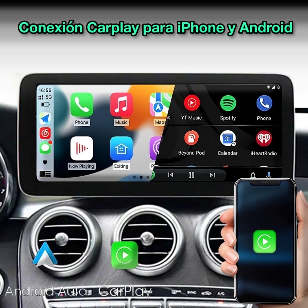 Mercedes Benz Classe A, 2013-2018 Tela de 12,3” 
