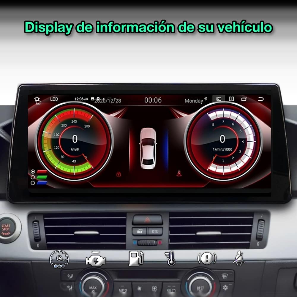 BMW Série 5 2005-2010 Tela de 10,33” 