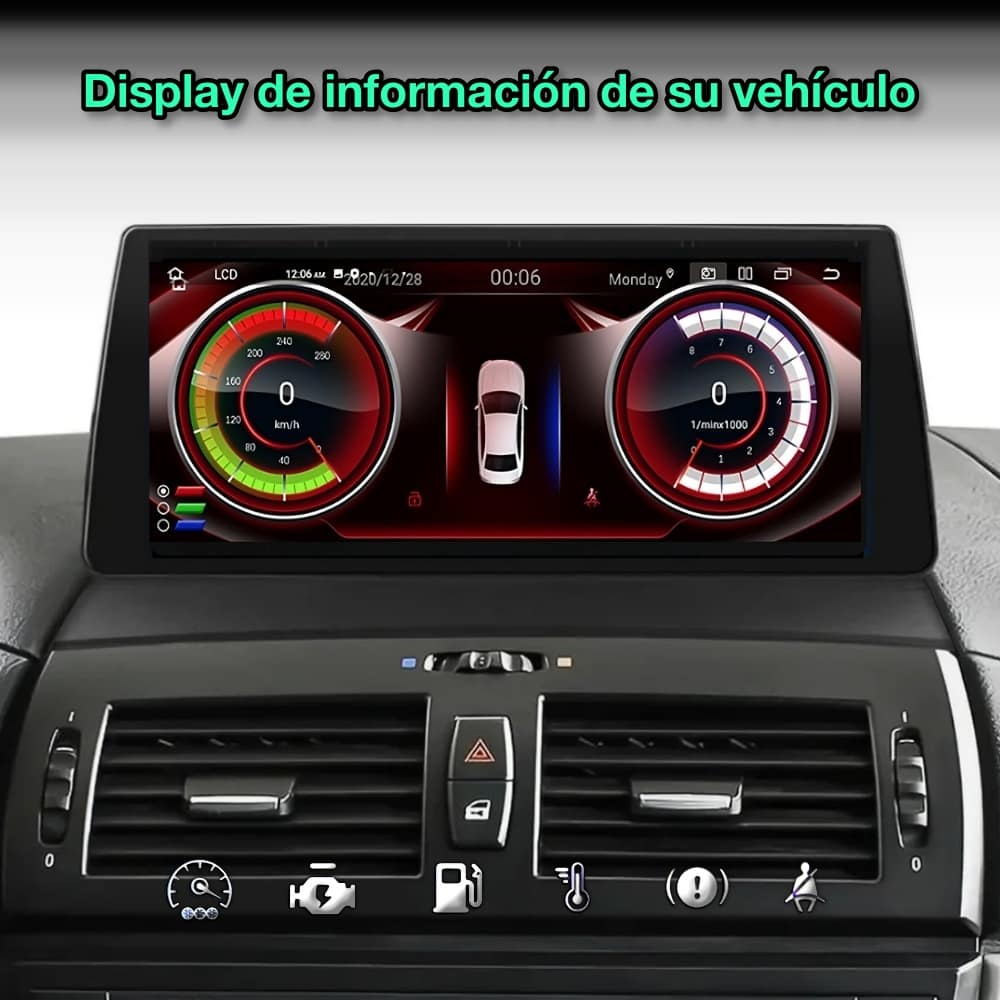 BMW X3 E83 2004-2012 tela 10,33” 