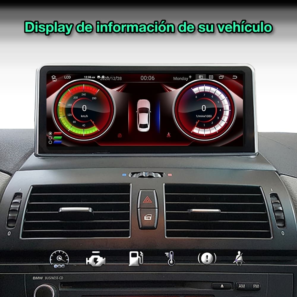 BMW X3 E83, 2004-2012 Tela de 10,25” 