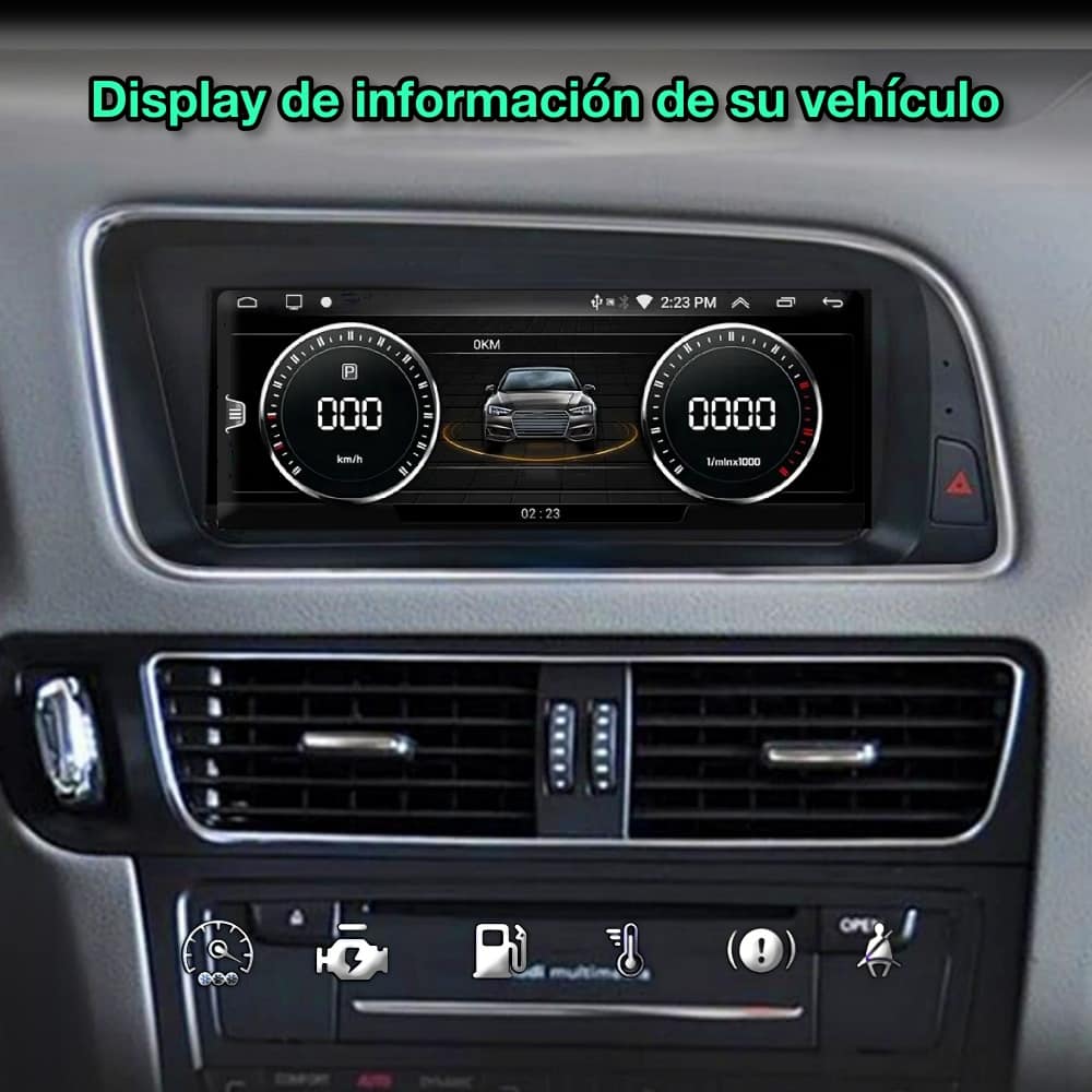 Audi q5 2009-2016 tela 8.8" 