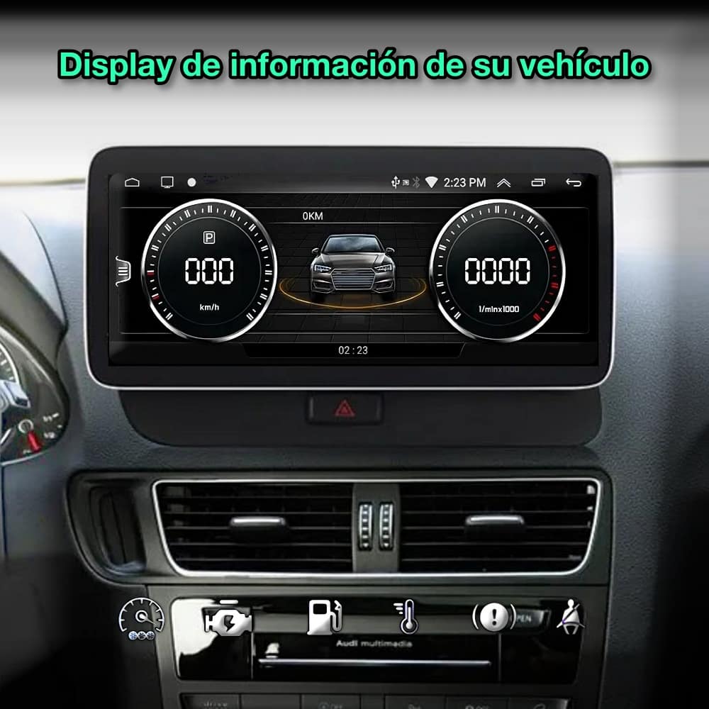 Audi Q5 2009-2016 Tela de 10,25” 