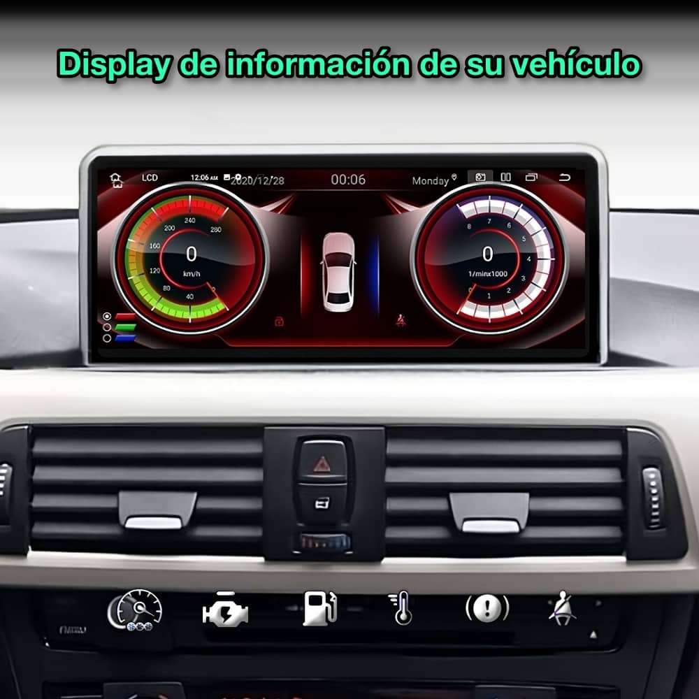 BMW Série 3, 2013-2016 Tela de 10,25” 