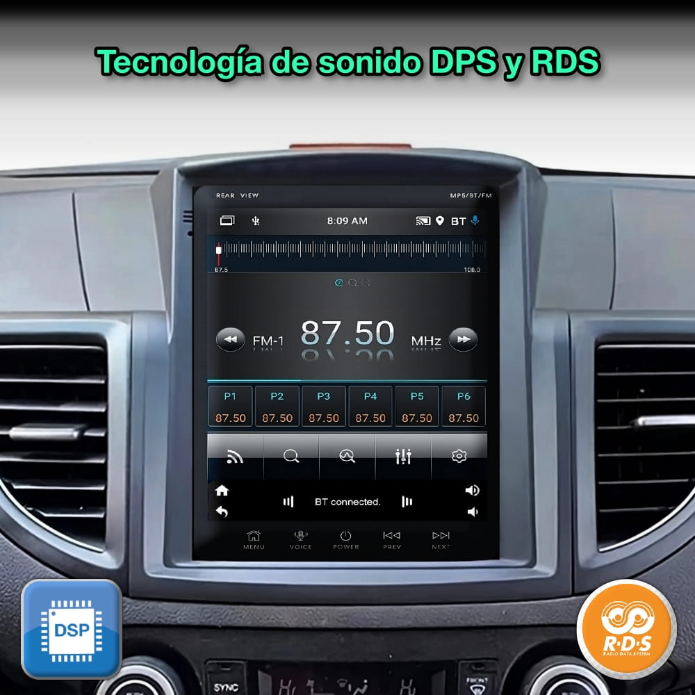 Tela Honda CRV 2011-2015 de 9,7” 