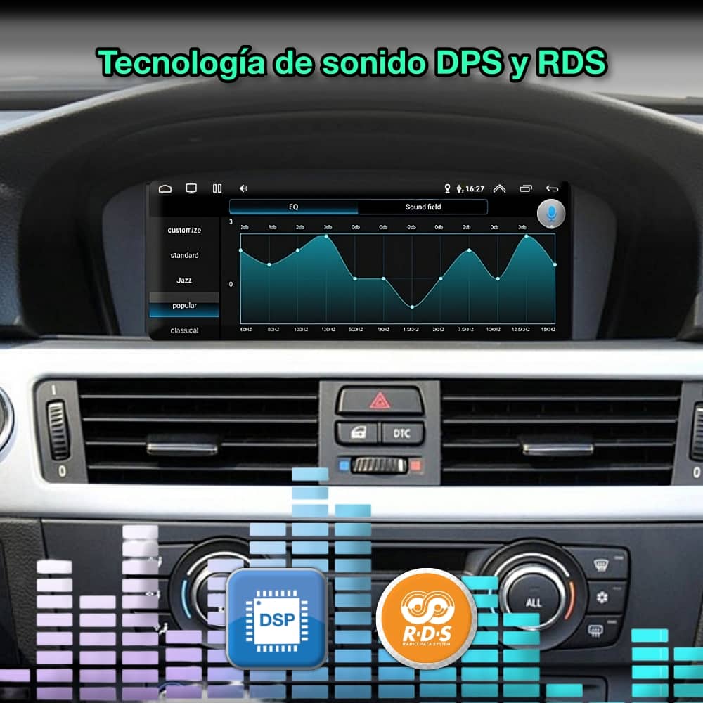 BMW Série 5, 2005-2010 Tela de 10,25” 