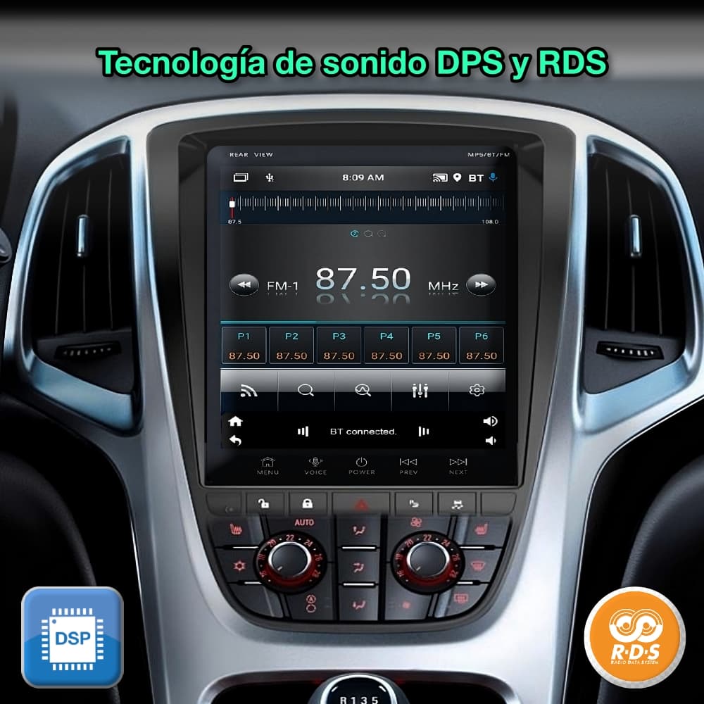 Opel Astra 2009-2013 tela 9,7" 