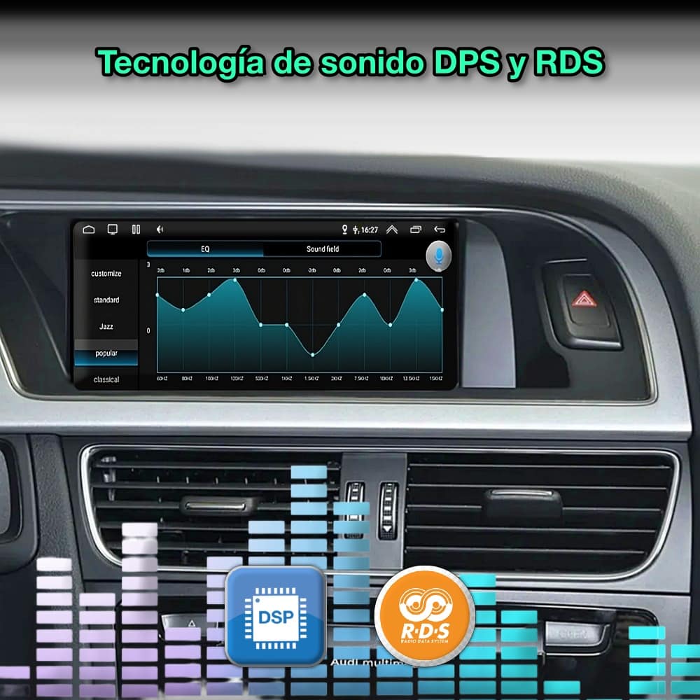 Audi A5 2009-2016 tela de 8,8” 