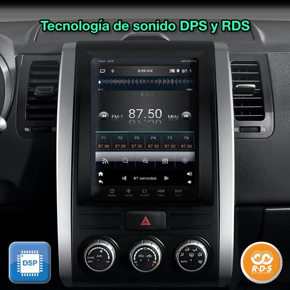 Nissan XTrail 2007-2015 tela de 9,7” 
