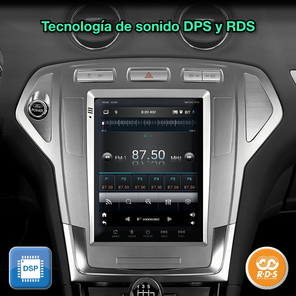 Ford Mondeo 2007-2010 Ecrã de 9,7” 