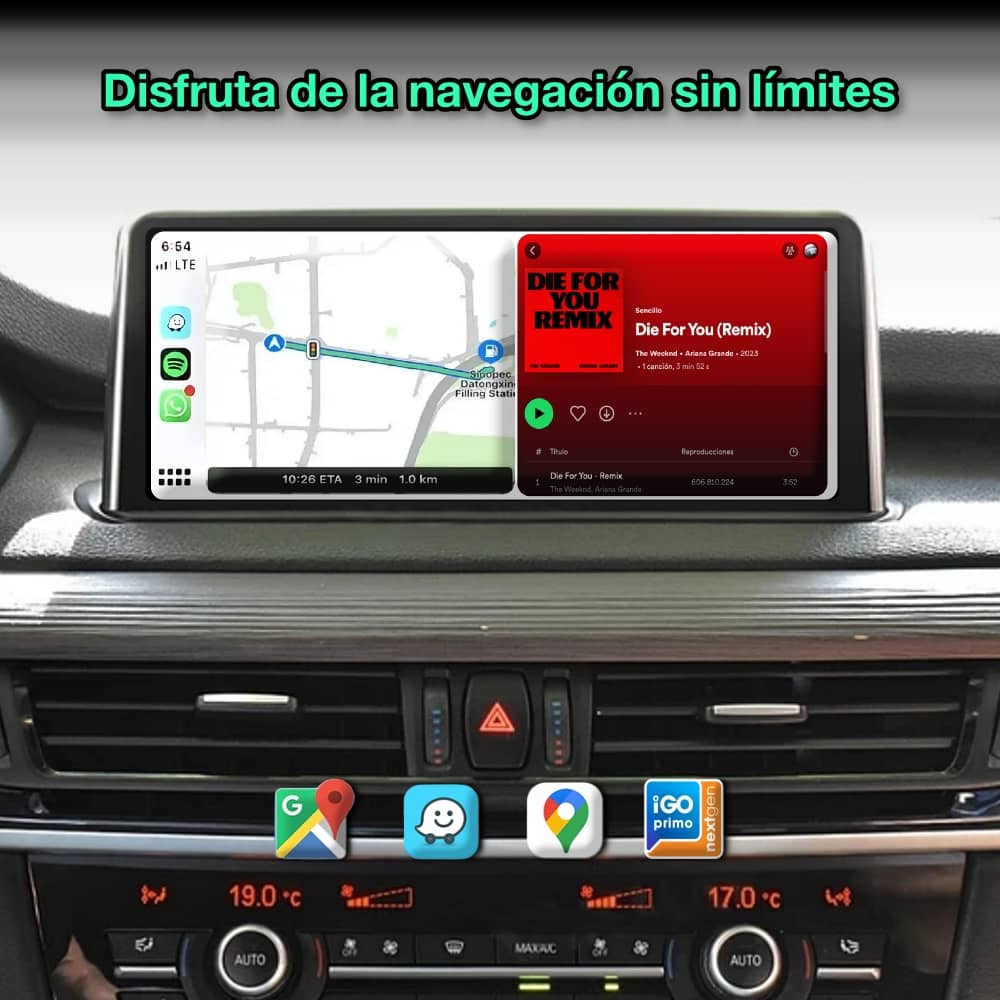 BMW X5 F15, 2014-2018 Tela de 10,25” 