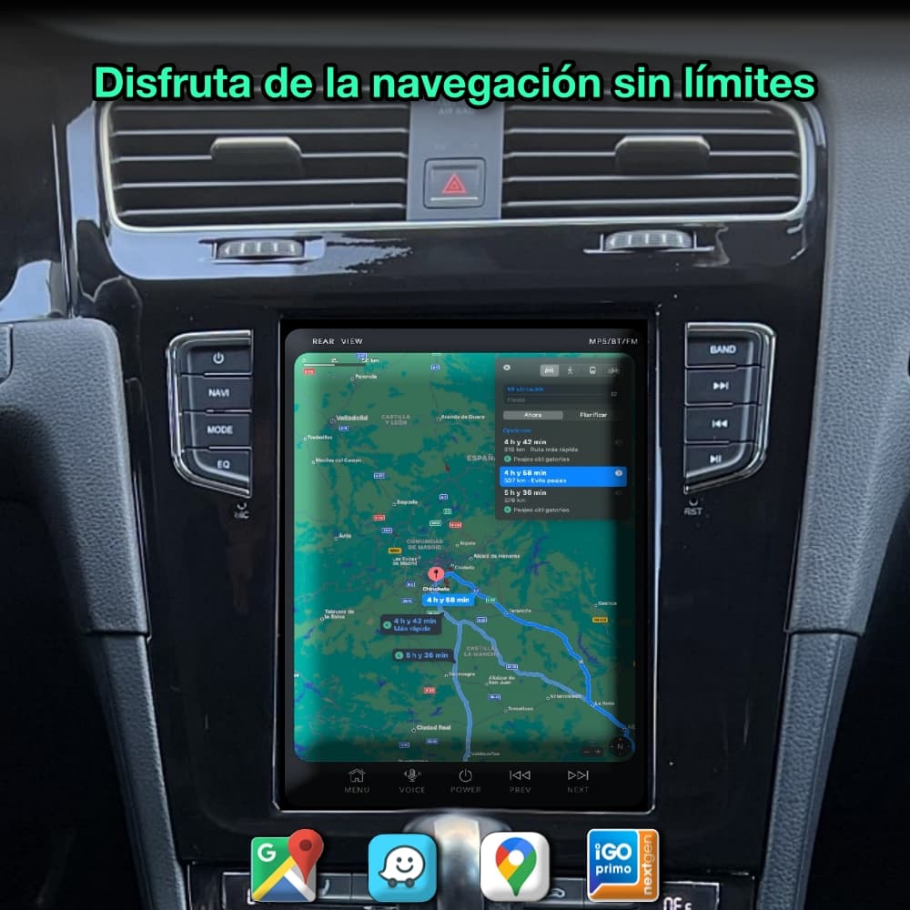 Volkswagen Golf 2012-2020 Tela de 9,7” 