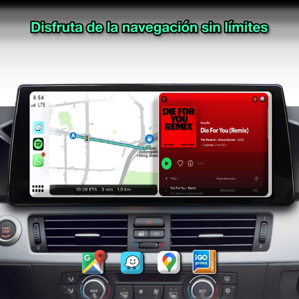 BMW Série 5 2005-2010 Tela de 10,33” 