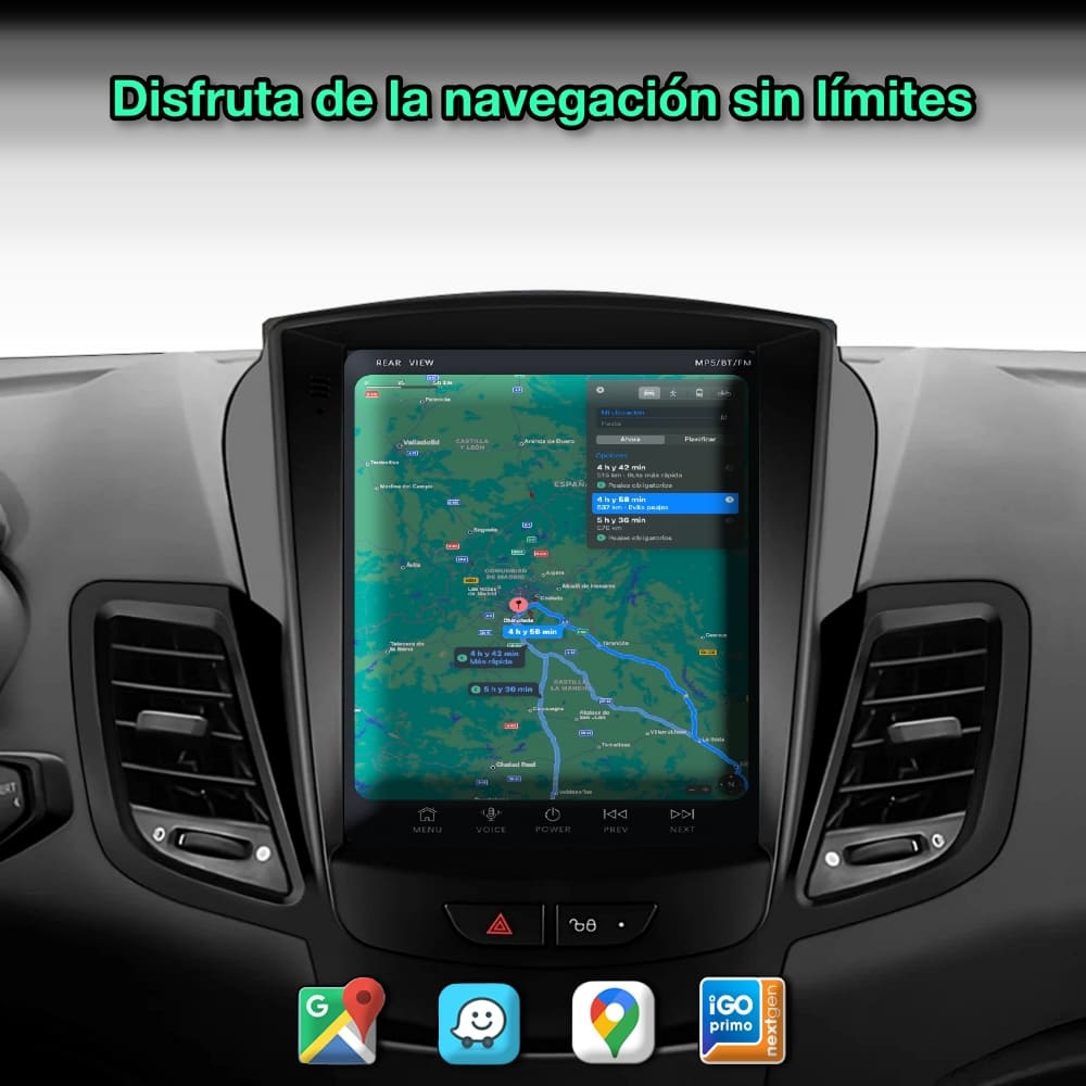 Ford Fiesta 2009-2017 Tela de 9,7” 