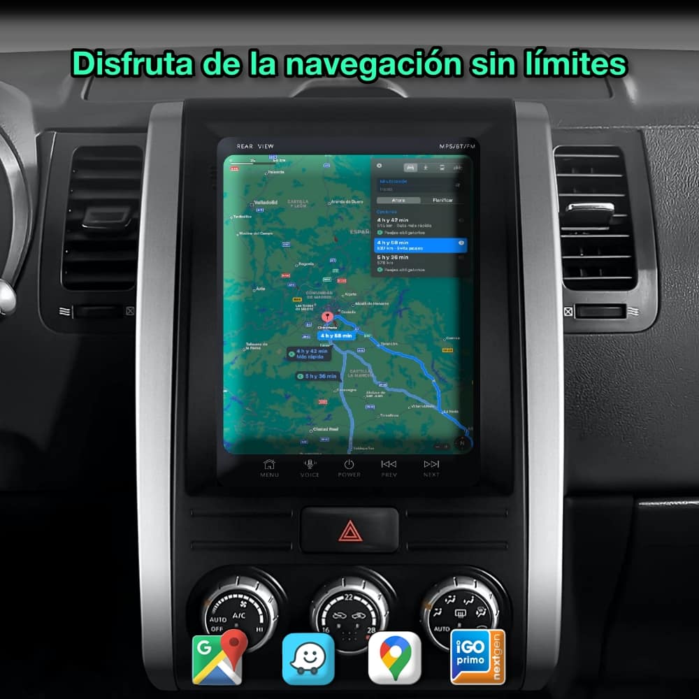 Nissan XTrail 2007-2015 tela de 9,7” 