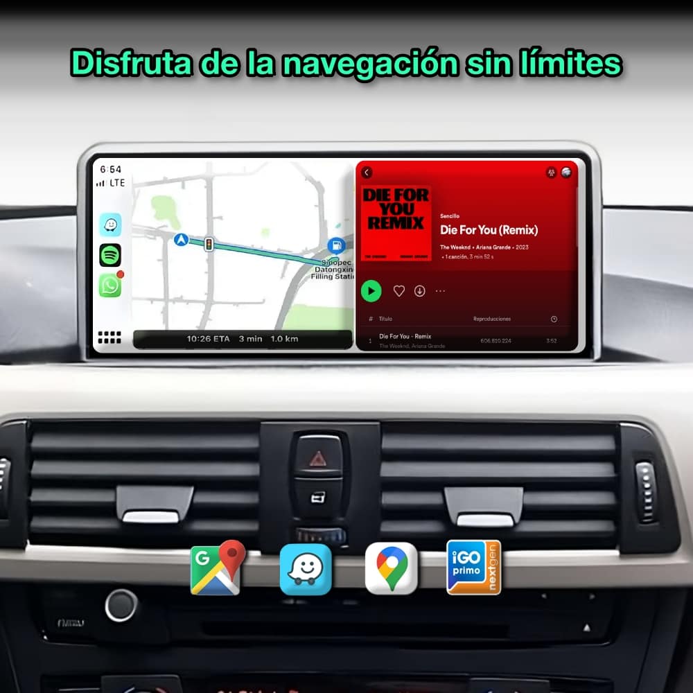 BMW Série 3, 2013-2016 Tela de 10,25” 
