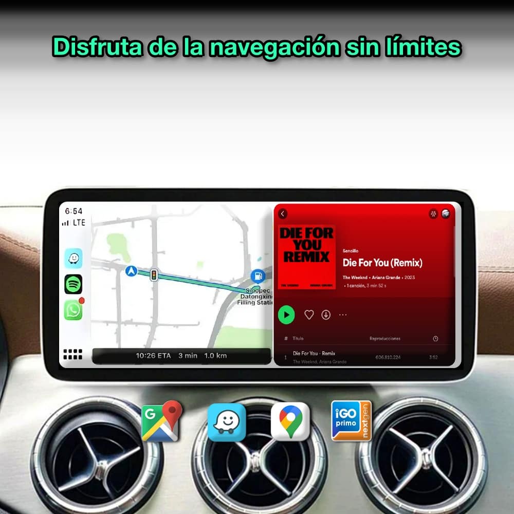 Tela Mercedes Benz Classe B 2011-2018 12,3” 