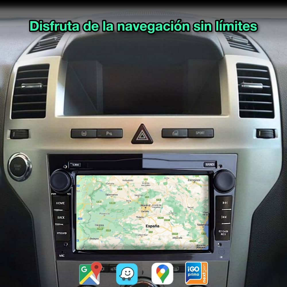 Opel Astra, Antara, Vectra, Vivaro, Corsa, Zafira Ecrã de 7” 