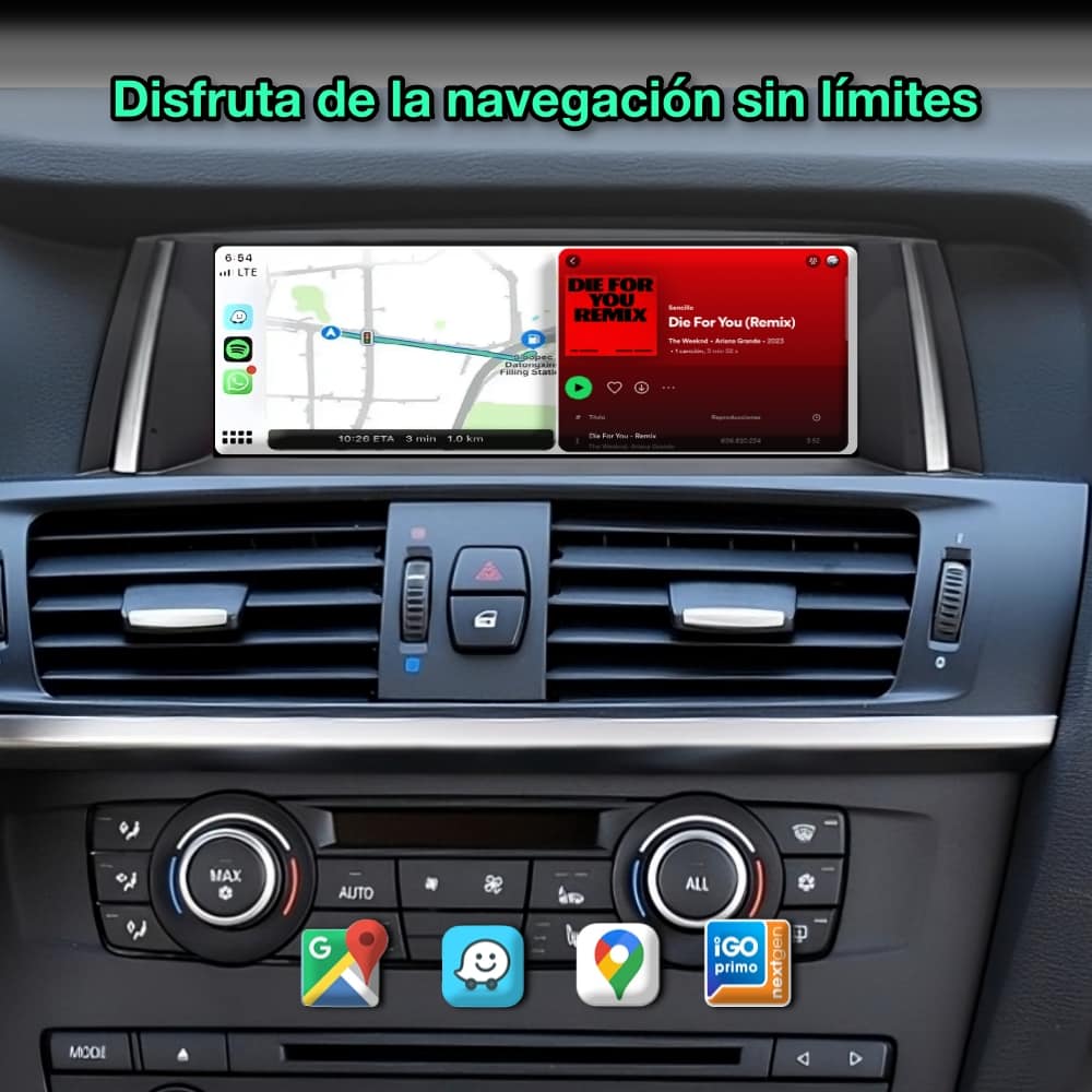 BMW X4 F26, 2014-2017 Tela de 10,25” 