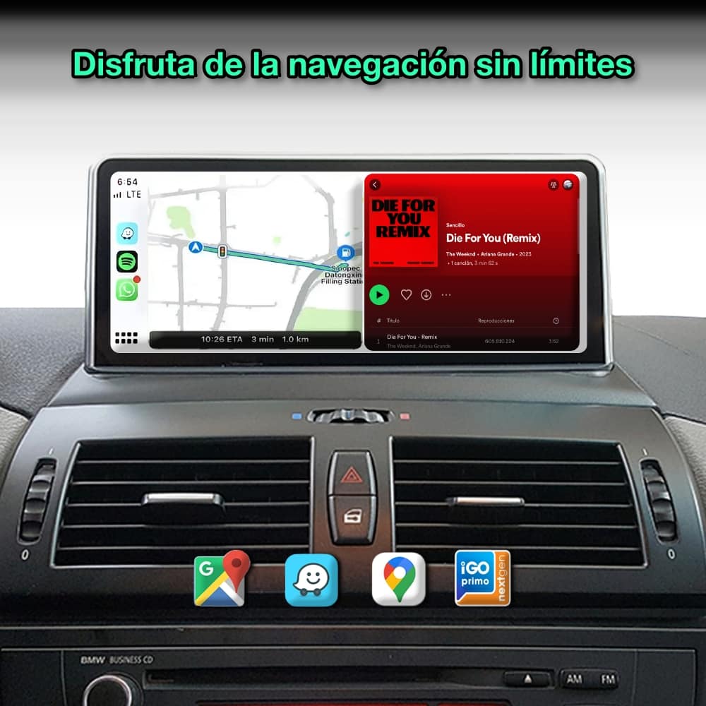 BMW X3 F25, X4 F26 2010-2017 tela vertical 10,25” 
