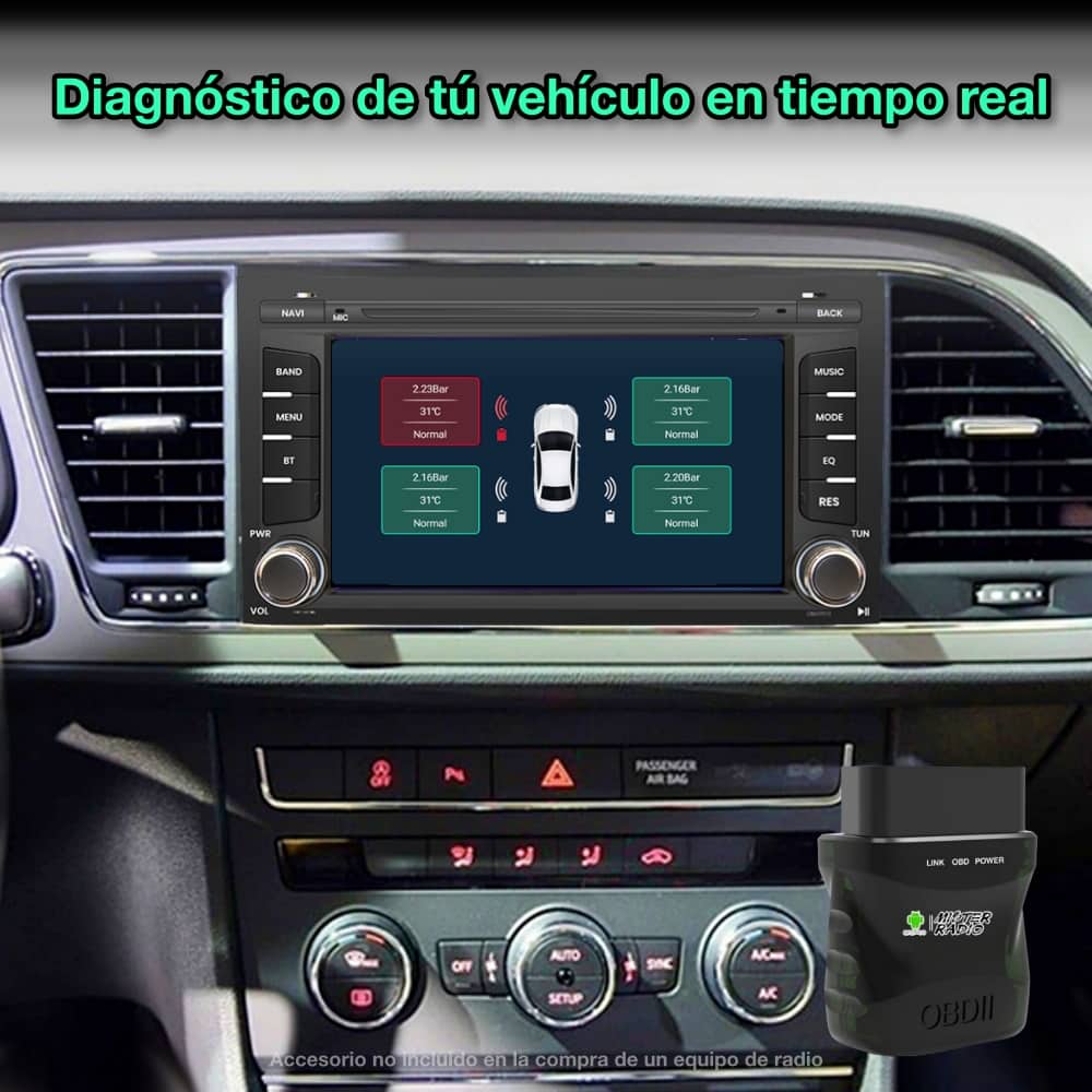 Seat Leon 2012-2018 tela de 7" 